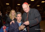 2013 Lourdes Pilgrimage - SUNDAY Cardinal Dolan Presents Malades Medals Pius X (33/71)